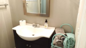 Monkey Island Gray Cabin - Bathroom